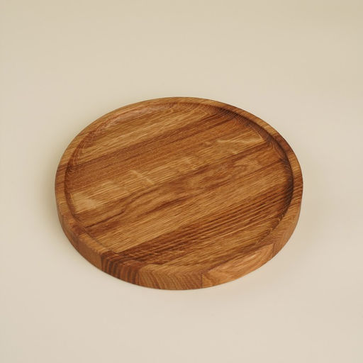 Доска для пиццы SL Home «Доливия», d=20 см, дуб