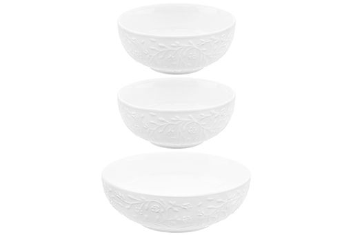 Набор 3 салатников 20,5*20,5*7,5 см 1 л + 15*15*6,5 см 600мл (2 шт.) Веточки-цветочки - Elan gallery фото 18