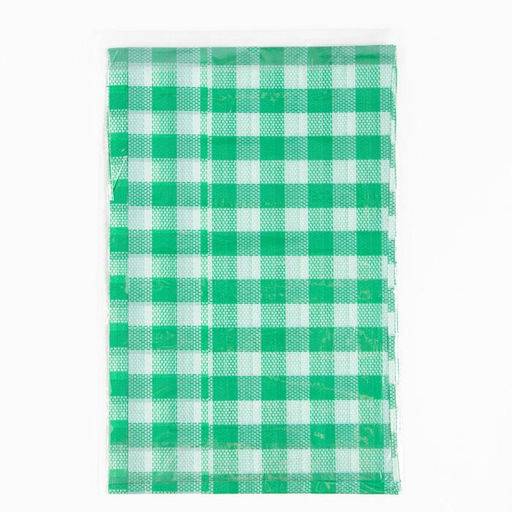 Скатерть для дачи Хозяюшка Клетка цв.зелёный 137*183 см - Simaland фото 4