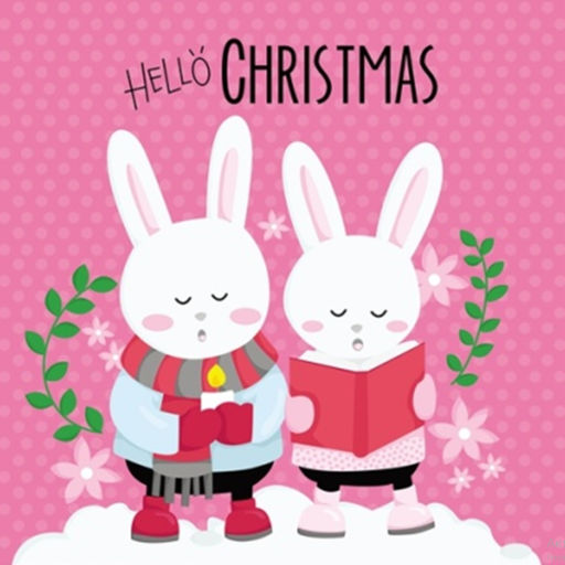 Алмазная мозаика без подрамника "Два зайчика", 15х20 см