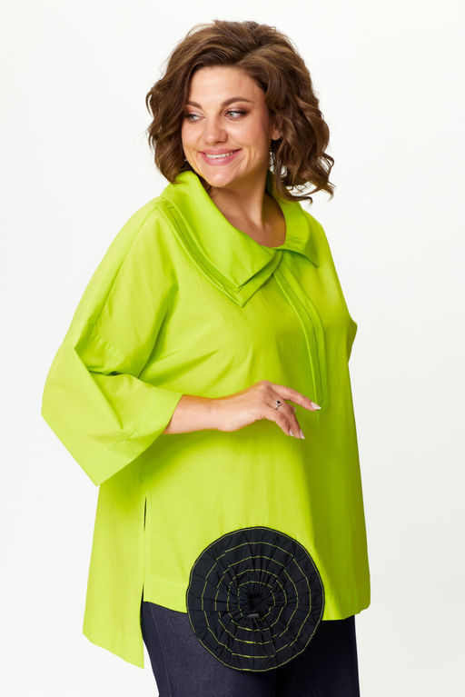 Блуза Michel Chic 785 салатовый  фото 7