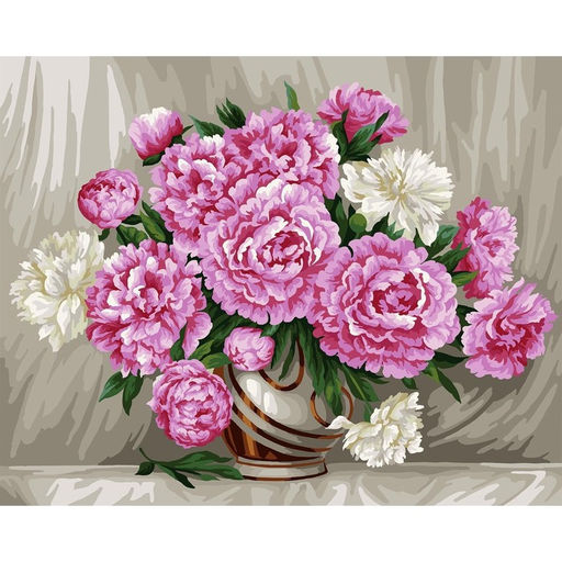 Картина по номерам на холсте с подрамником Букет 40 50 см - Школа талантов фото 2