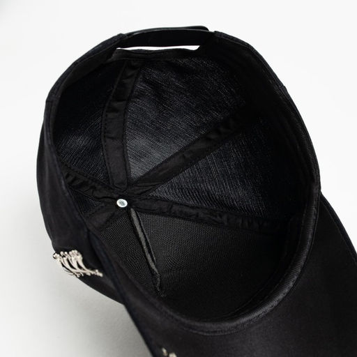 Бейсболка женская MINAKU цвет чёрный/серебряный, размер 56-58