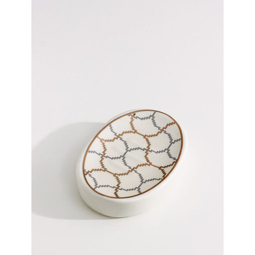 Набор аксессуаров для ванной комнаты Доляна Сицилия, 3 предмета, дозатор 350 мл, мыльница, стакан  фото 6