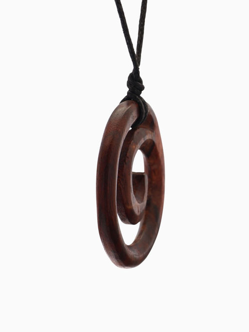 Кулон «Спираль», дерево соно