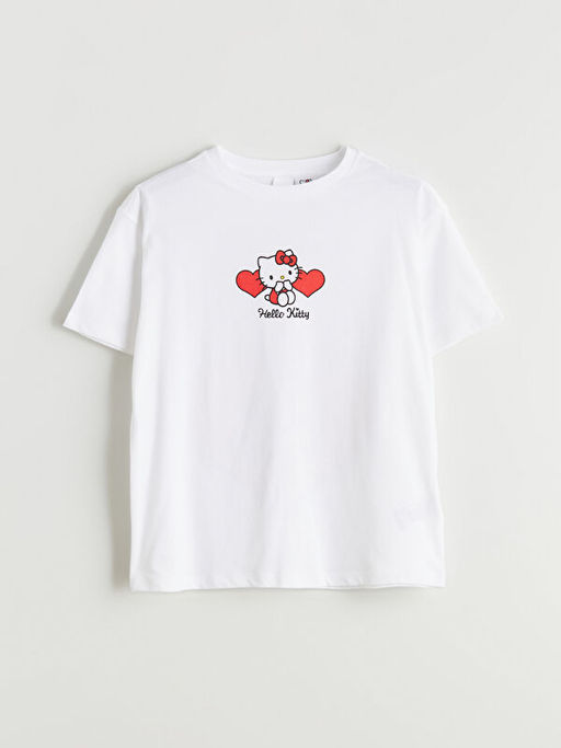 Hello Kitty Bask?l? K?z ?ocuk Ti??rt