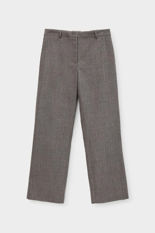 ЕТ 40009/темно-коричневый,елка брюки жен