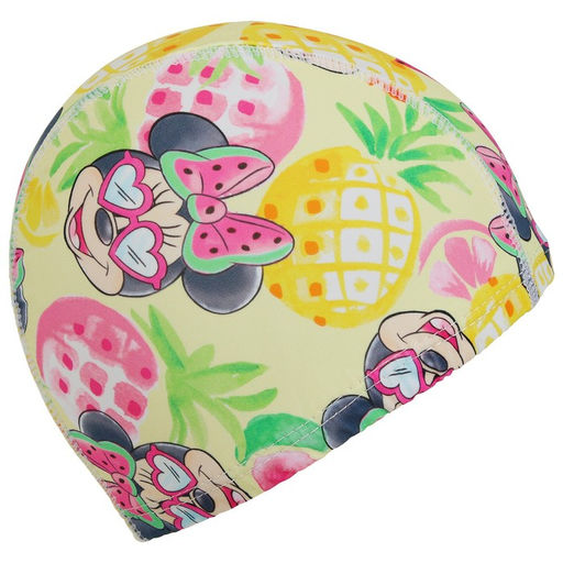 Шапочка для плавания взрослая ONLYTOP, тканевая, обхват 48 см, МИКС