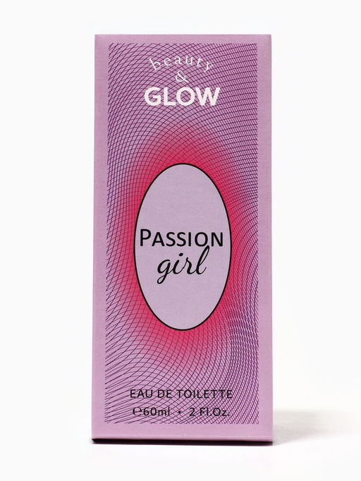Туалетная вода женская Beauty&Glow Passion Girl, 60 мл
