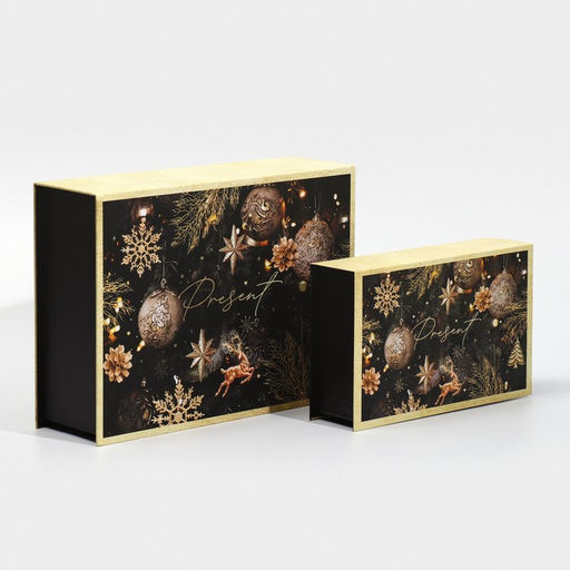 Набор коробка - книга 2 в 1 «Время теплых объятий», 20 х 12,5 х 5 - 27 х 19,5 х 8, Новый год