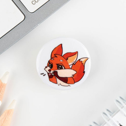 Цена за 10 шт. Значок металлический, закатной Треш персонажи, 25 мм, МИКС