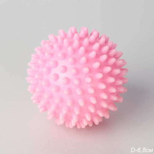 Мячик массажный Woohooo Energy Ball / 6,8см / розовый/ уп 135/