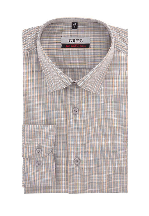 Сорочка мужская длинный рукав GREG 355/131/580/Z  фото 4