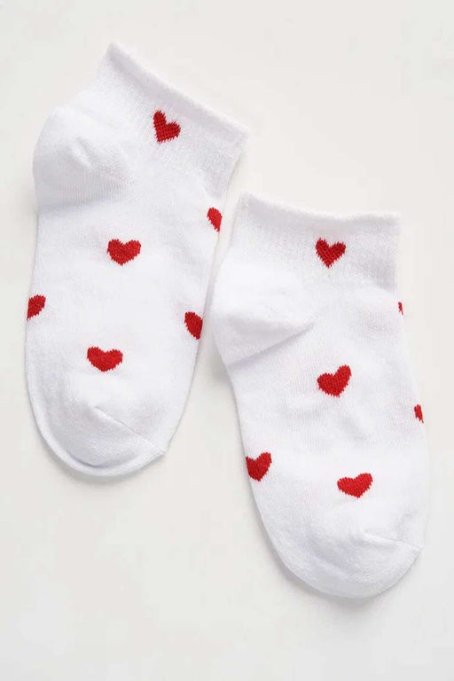 Носки детские Berchelli Любимка набор 3 пары с сердечками из хлопка с полиамидом  фото 7