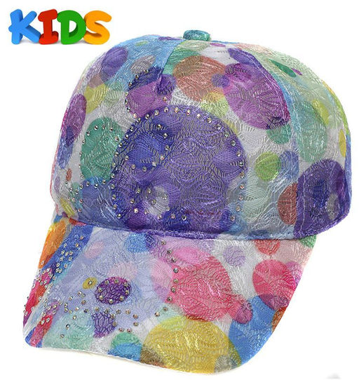 Бейсболка женская Круги р.р.50-52 - Buro фото 3