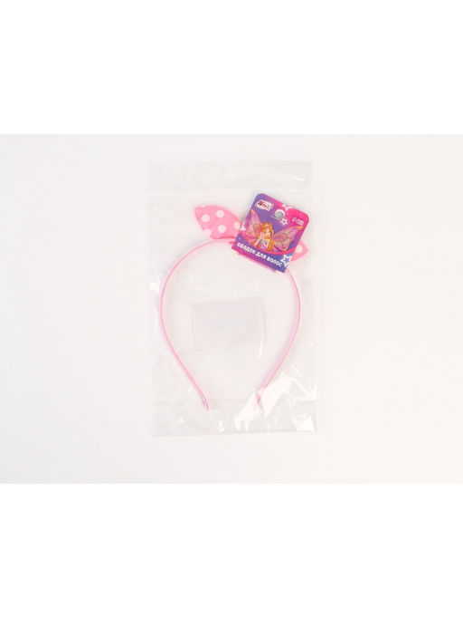 Ободок для волос «Бантик» розовый, Винкс
