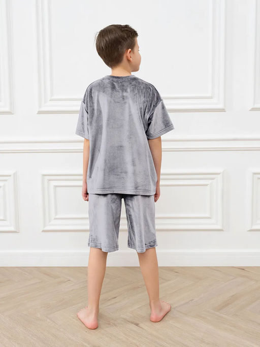 Комплект для мальчика Котик Графит - Modamica фото 14