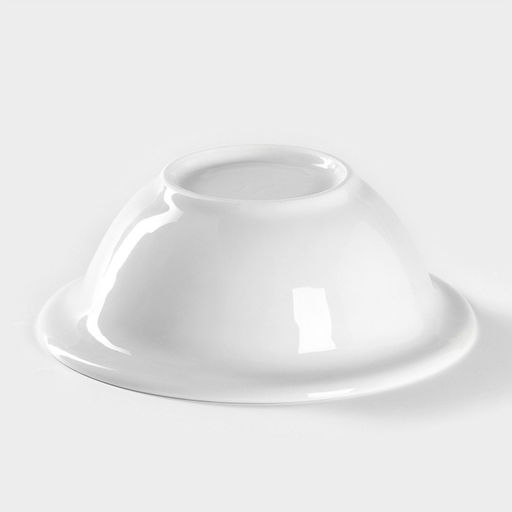 Салатник Добрушский завод «Гуси», 550 мл, фарфор, белая, рисунок МИКС