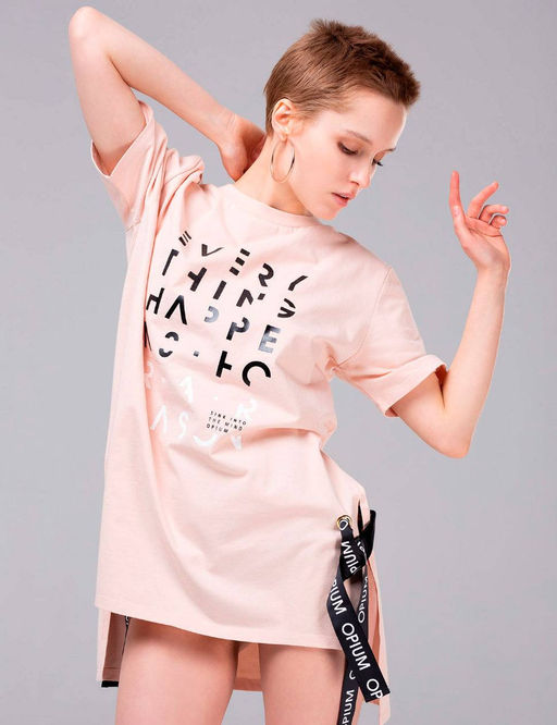 Хлопковая футболка/туника Opium МF-70