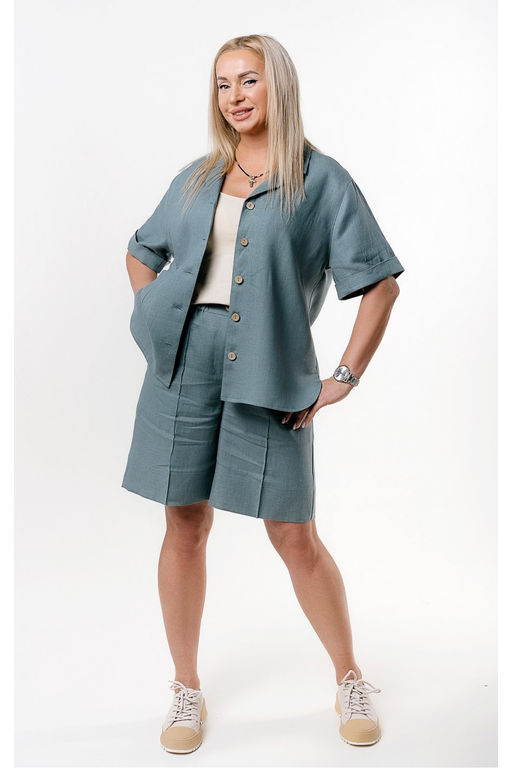 100% ЛЁН жакет , не дает усадку - Новый лен фото 9