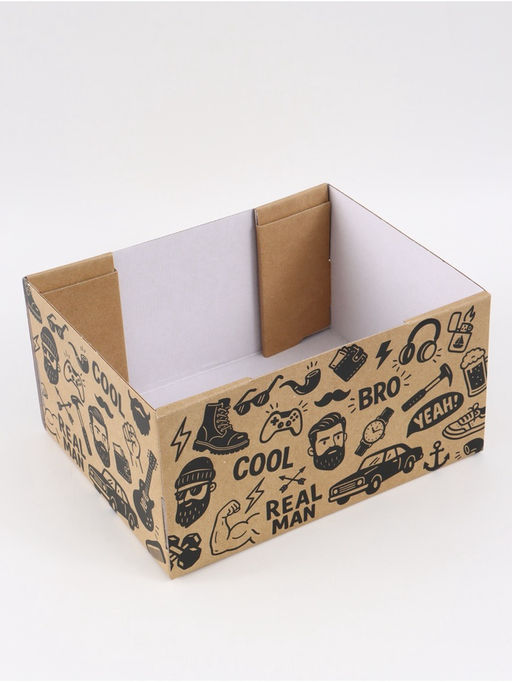 Коробка складная «Крутой подарок», 31 х 25,5 х 16 см