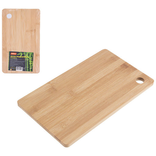Доска разделочная из бамбука Foresta di bambu, 27*16*1см арт.986043 /Mallony/  фото 3