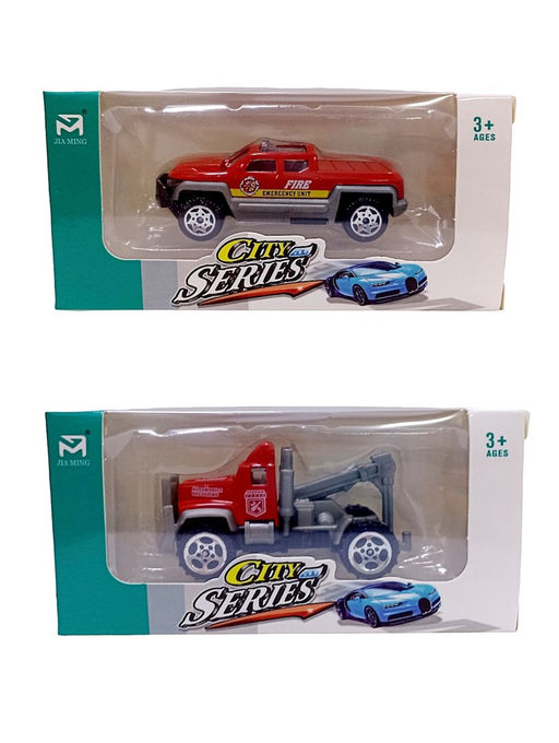 Модель 1:50 "Пожарная техника" в ассорт. (CRM-313) в коробке