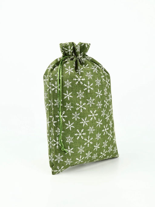 Набор мешков с термонаклейкой «Новый год», холща, 10 шт, 20 × 30 см