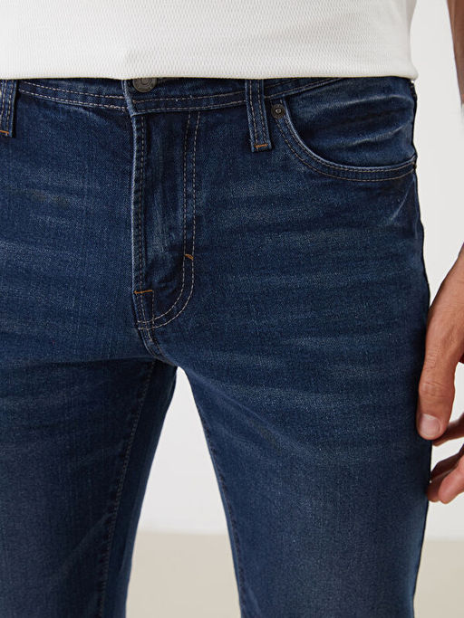 Slim Fit Erkek Jean Pantolon