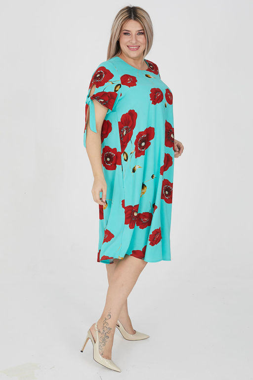 Платье Luxury Moda 1199 бирюзовый