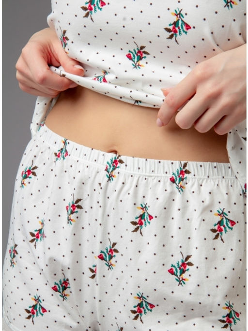 Домашняя пижама Индефини (Арт.534000-2072TBD) - Indefini фото 5