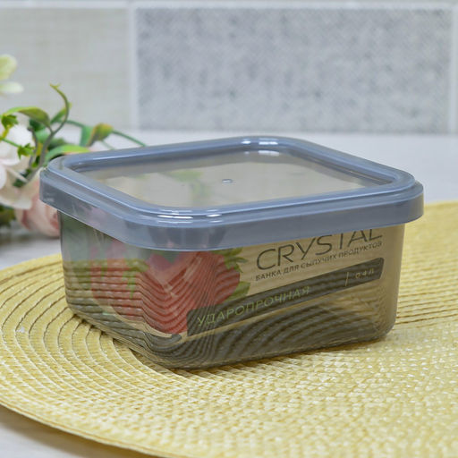 Банка для сыпучих продуктов Crystal 0,4л. арт. С02611