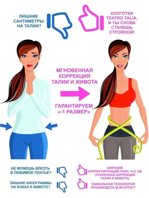 Колготки TEATRO TALIA 20 темно-бежевый фото 3