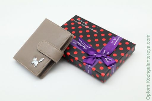 Женская кожаная визитница Sergio Valentini СВ 8032-010 фото 5