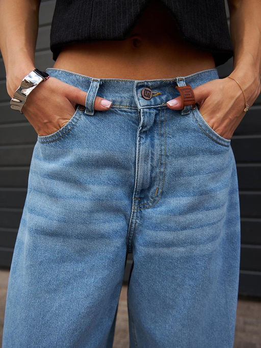 Женские джинсы арт. 19843 - F5 фото 6