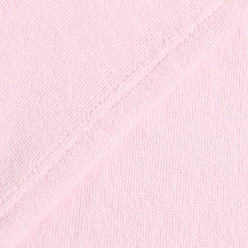 Цена за 2 шт. Полотенце-уголок махровый Крошка Я 85х85 см, цвет нежно-розовый, 100% хлопок, 320 г/м2  фото 6