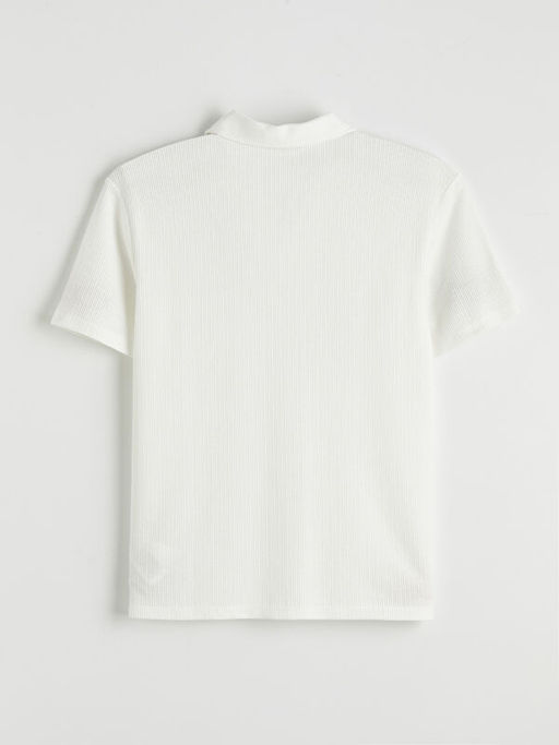 Polo Yaka Dokulu Erkek Ti??rt