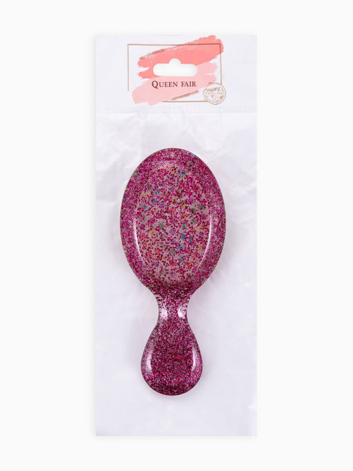 Цена за 2 шт. Расчёска - мини массажная, 5.5×13.5(±1) см, МИКС