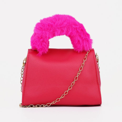 Сумка детская на магните, цвет малиновый - Simaland фото 2