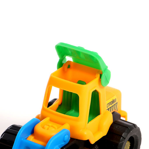 Набор тракторов Весёлая стройка, инерционные, в наборе 6 шт., цвет МИКС - Автоград фото 5