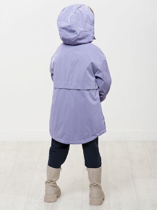 PELICAN, плащ для девочек, Лаванда  фото 6