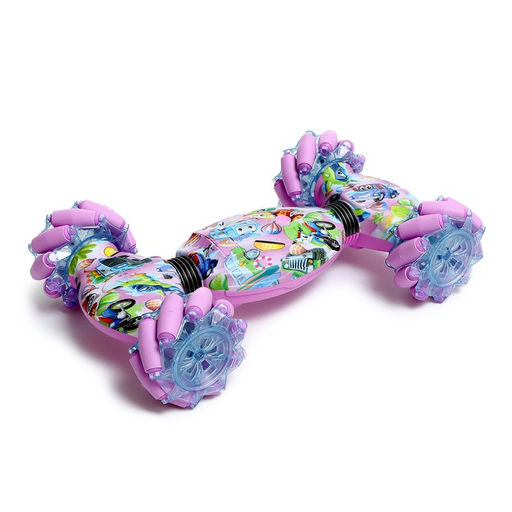 Машинка-перевёртыш HYPER SKIDDING, с управлением жестами, цвет розовый - Simaland фото 4