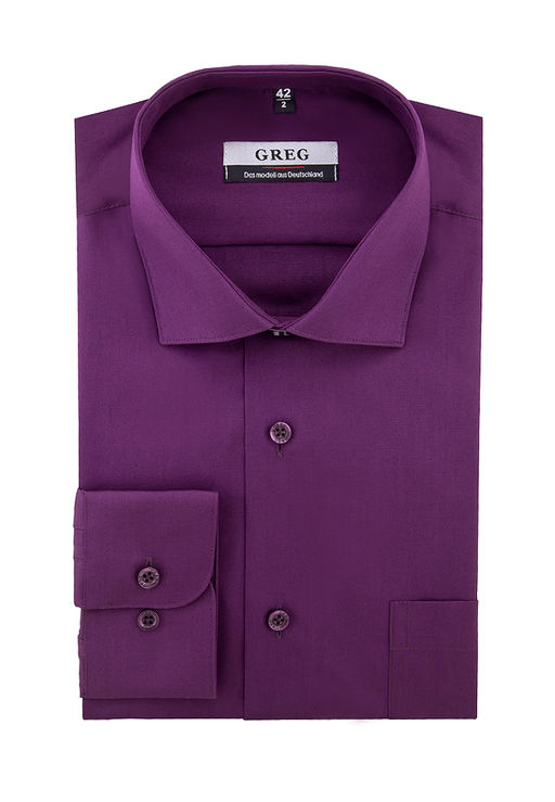 Сорочка мужская длинный рукав GREG 740/119/LID  фото 2