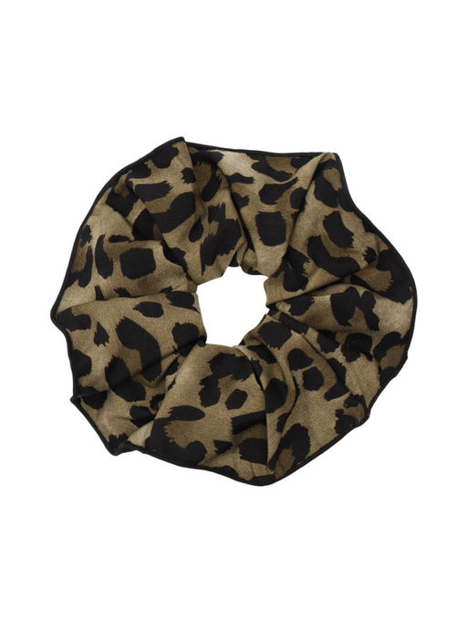 Цена за 2 шт. Резинка для волос QF «Орбита гранд», лео принт, 16 см