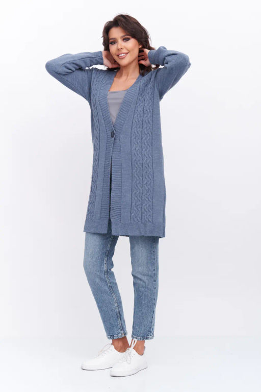 ЗЛАТА Кардиган 351834/джинс