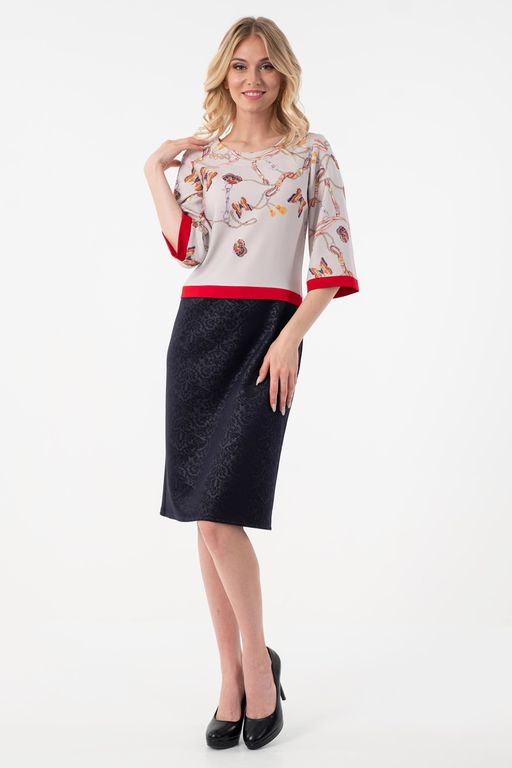 Платье П4-4186/2 - Wisell фото 8