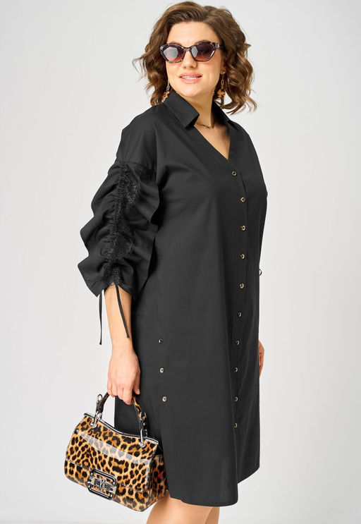 Платье EVA GRANT 7102 черный