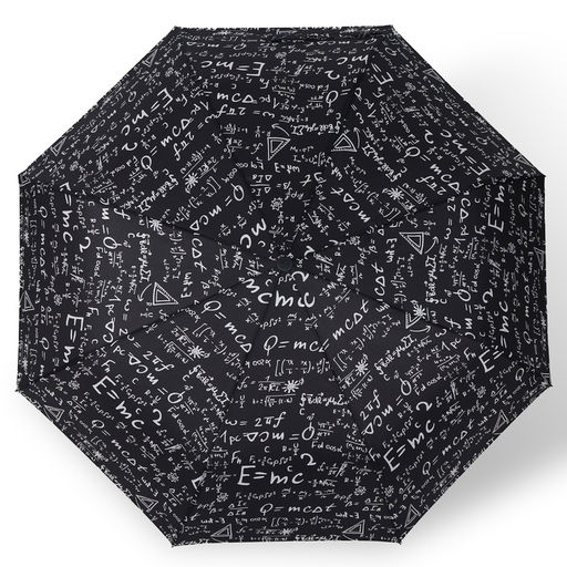 Зонт полуавтоматический Узоры, эпонж, 3 сложения, 8 спиц, R = 49 см, цвет МИКС - Simaland фото 2