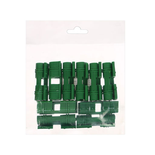 Цена за 2 шт. Зажим для крепления укрывного материала, d=12 мм, набор 20 шт., МИКС