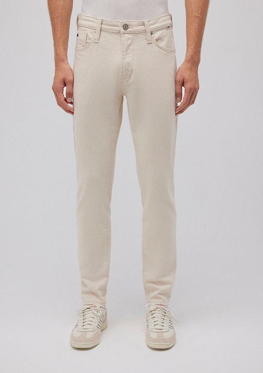 Milan Classic Denim Ekru Jean Pantolon - Mavi фото 3